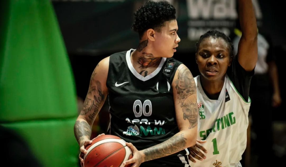 Kierstan Bell scored 27 points to power APR women to a stunning 74-72 victory over Egyptian giants SC Alexandria on Tuesday, December 10-courtesy