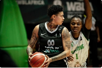 Kierstan Bell scored 27 points to power APR women to a stunning 74-72 victory over Egyptian giants SC Alexandria on Tuesday, December 10-courtesy