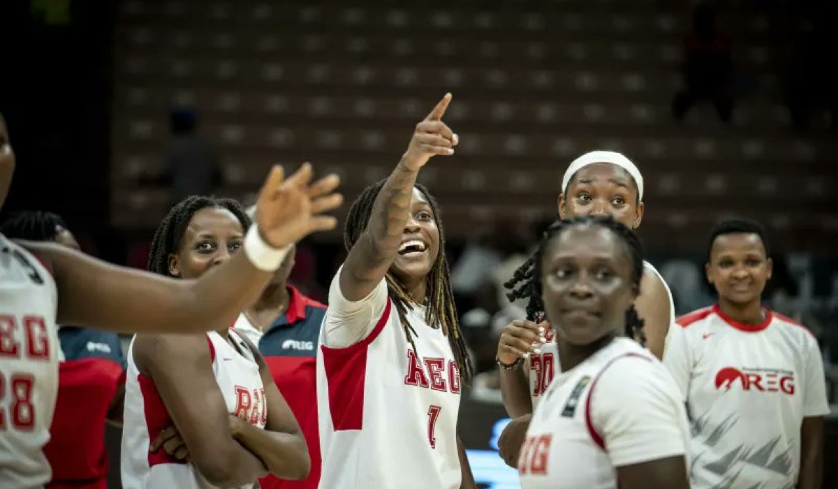 REG players celebrate their qualification to the quarterfinals on Thursday, December 12 after beating Senegal&#039;s Jeanne d&#039;Arc.