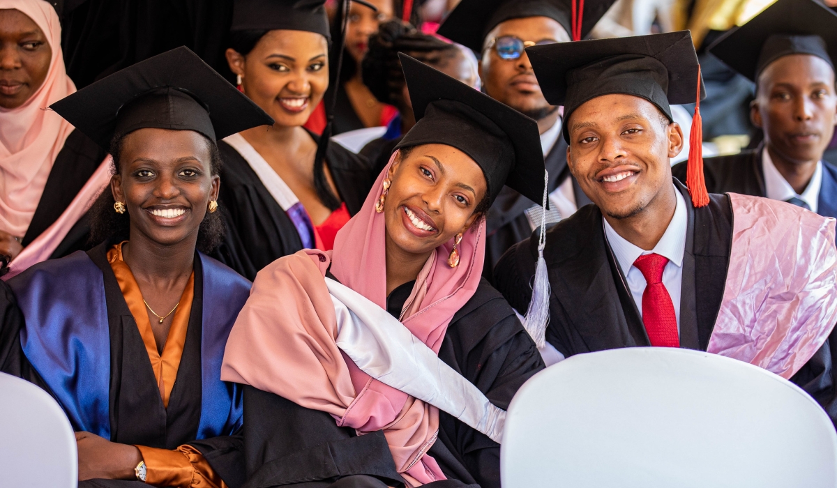 UR graduates during a graduation ceremony in October 2024. The University of Rwanda recently announced the decision to reinstate its four-year undergraduate degree programmes. Photo by Dan Gatsinzi