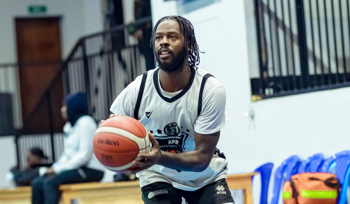 American-Rwandan point guard Antino Jackson on Monday, December 16, had his first training session with new side APR BBC-courtesy