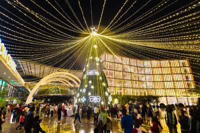 The celebrations began with the Christmas Tree Lighting Ceremony on December 1, an event designed to mark the beginning of the festive season with families. Courtesy