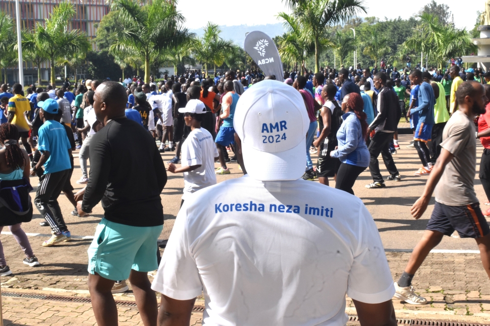 The car-free day of November 24 was dedicated to antimicrobial resistance (AMR) awareness as Rwanda joined the world in wrapping up the 2024 AMR awareness week. Courtesy photo