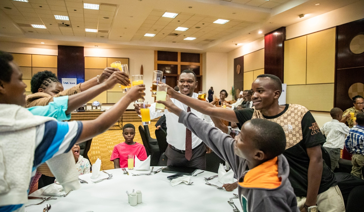 I&M Bank Rwanda (Plc), in partnership with Kigali Serena Hotel celebrated Christmas with children from SOS Children&#039;s Villages in Kayonza District. Photos by Dan Gatsinzi