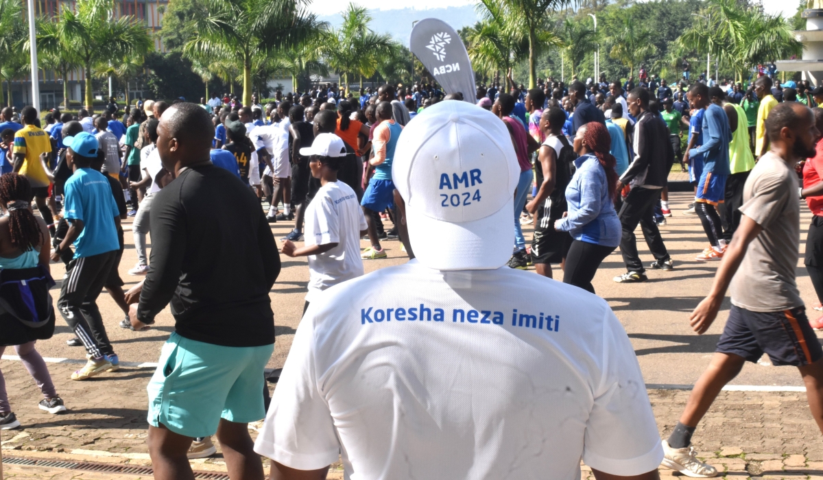 The car-free day of November 24 was dedicated to antimicrobial resistance (AMR) awareness as Rwanda joined the world in wrapping up the 2024 AMR awareness week. Courtesy photo