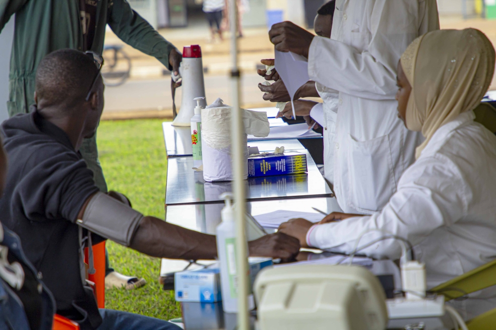 From December 10 to 14, 2024, the Mount Kigali University conducted free health screening at Nyamata Market Grounds in Bugesera District