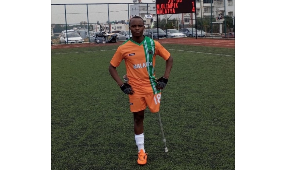 Rwanda amputee football skipper Fidele Gatete scored his first ever club goal for Malatya on Tuesday, December 24.