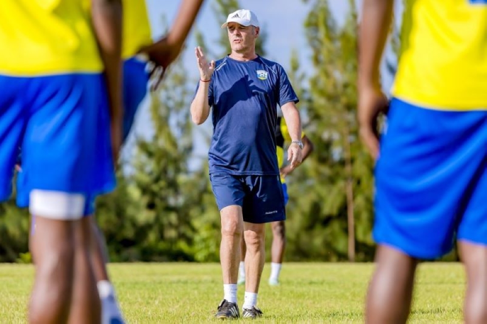 Amavubi have been under major transformation under German coach Frank Spittler-courtesy