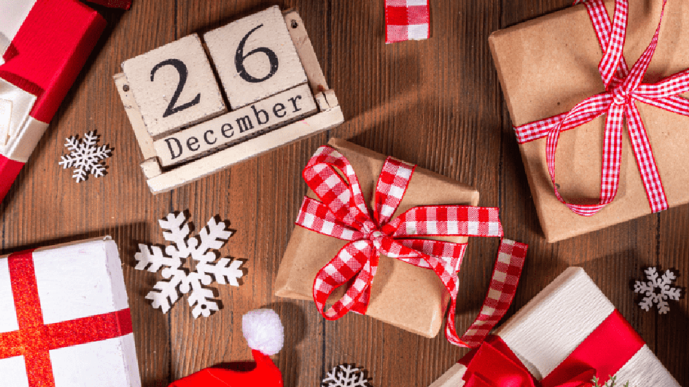 Boxing Day is celebrated every year on December 26