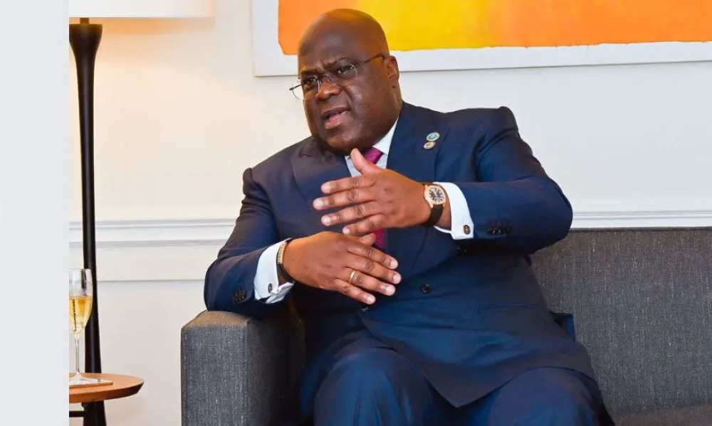 President Felix Tshisekedi of Democratic Republic of Congo. File