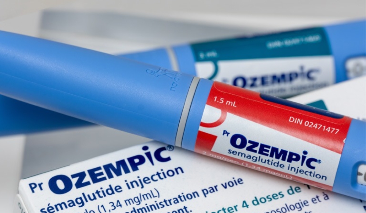 Ozempic, a drug used to treat diabetes and obesity manufactured by Danish company Novo Nordisk.