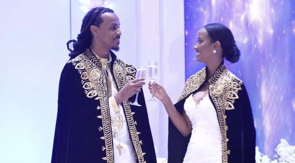 Miss Rwanda 2020 has acknowledged the love her husband Michael Tesfay. Courtesy