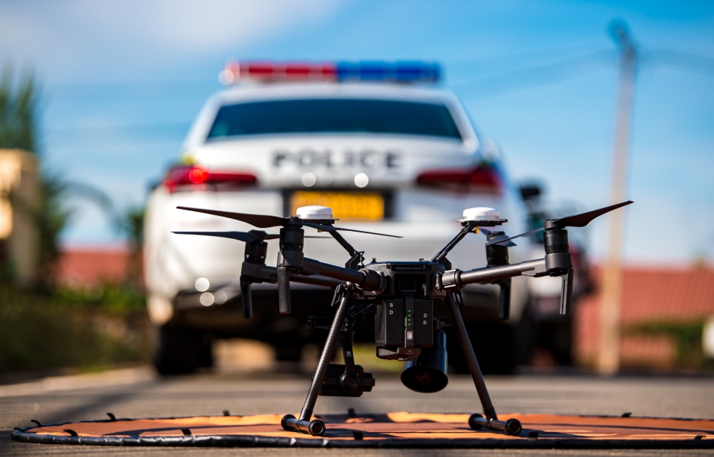 Rwanda National Police have announced plans to deploy drones to monitor road traffic safety and violations. Courtesy 