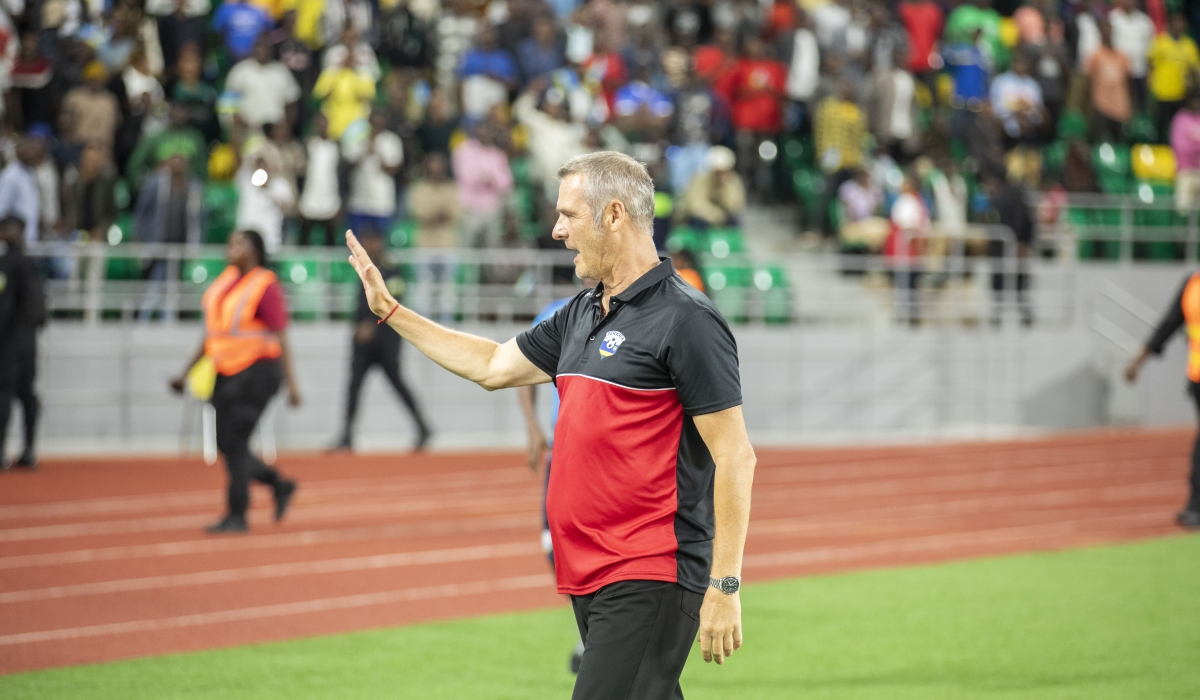 FERWAFA President Alphonse Munyantwali says Amavubi coach Torsten Spittler&#039;s contract will be resolved in a week. Photo by Emmanuel Dushimimana