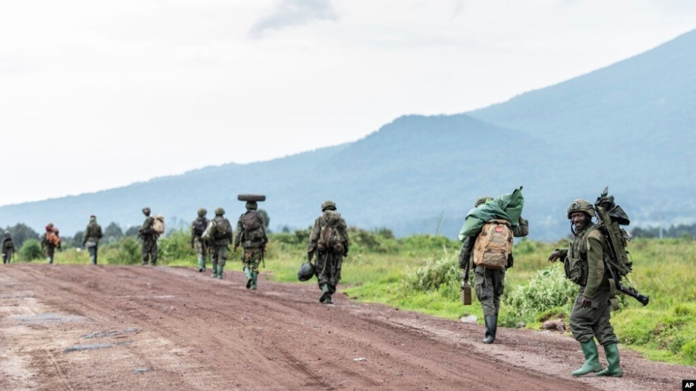 M23 rebels in eastern DR Congo. The rebels captured the key town of Masisi, the capital of Masisi territory, in North Kivu Province, on Saturday, January 4.