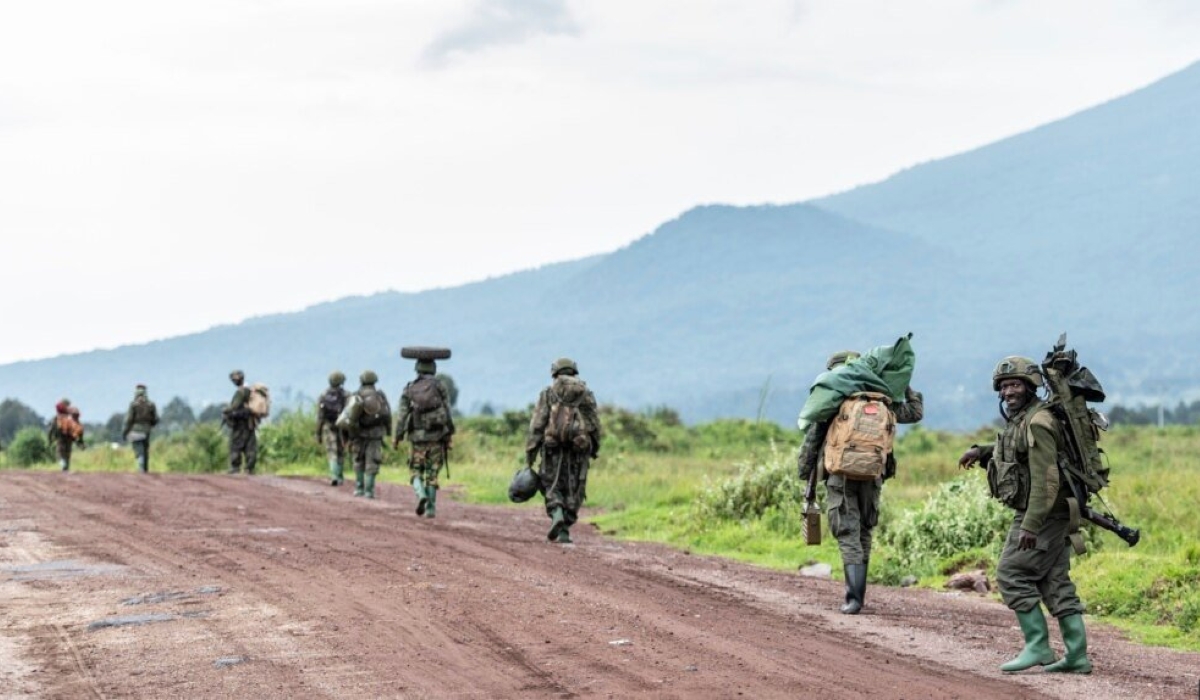 M23 rebels in eastern DR Congo. The rebels captured the key town of Masisi, the capital of Masisi territory, in North Kivu Province, on Saturday, January 4.