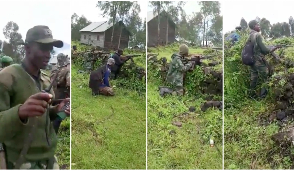 Some members of genocidal group FDLR are fighting along the DR Congo army in its battle against the M23 rebel group in the eastern DR Congo in 2022.  File