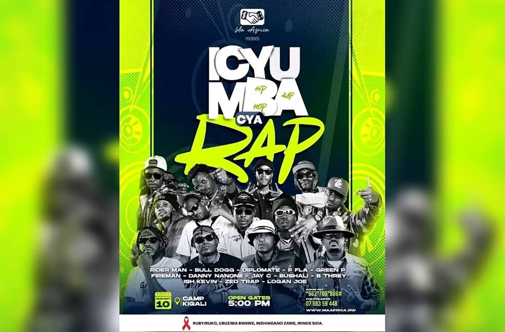 This Friday, all roads lead to the Kigali Conference and Exhibition Village (KCEV) for Icyumba Cya Rap