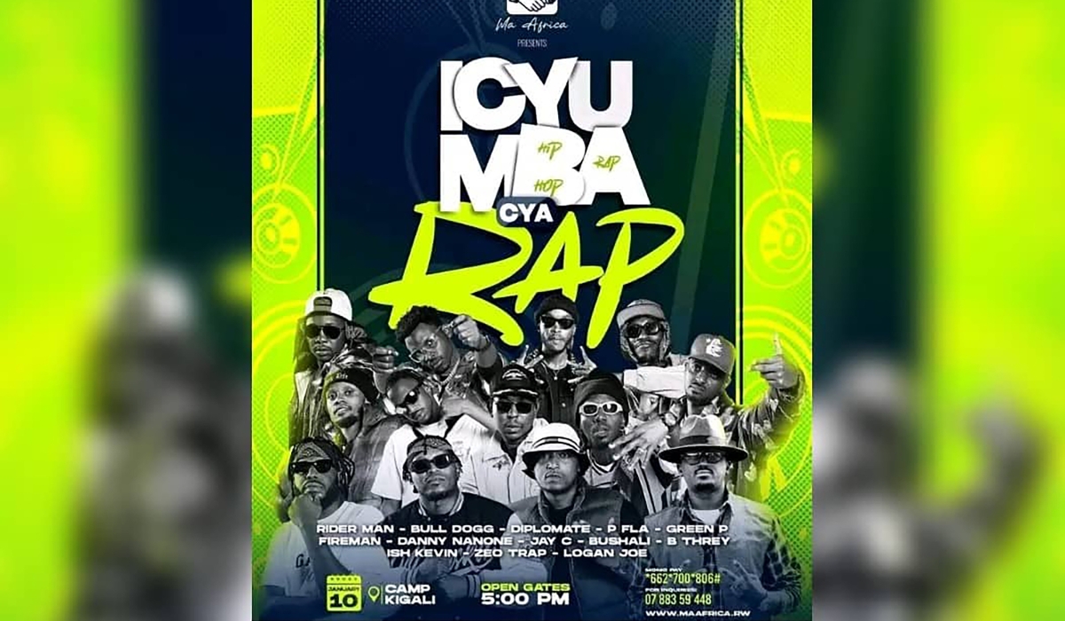 This Friday, all roads lead to the Kigali Conference and Exhibition Village (KCEV) for Icyumba Cya Rap