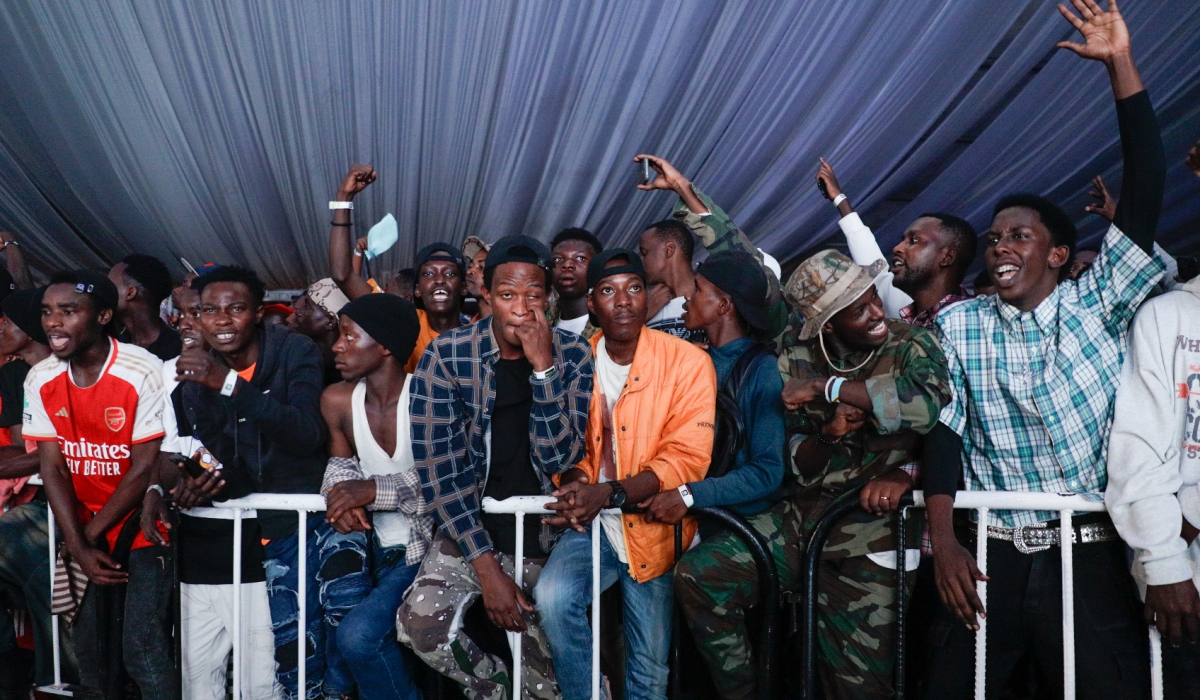 Fans were disappointed after Tuff Gang were denied performance at Icyumba cya Rap concert due to poor time management-Photo by Dan Gatsinzi