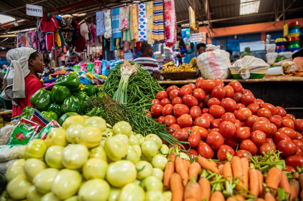 Food commodities at Nyabugogo modern market on December 31, 2024. Photo by Craish Bahizi