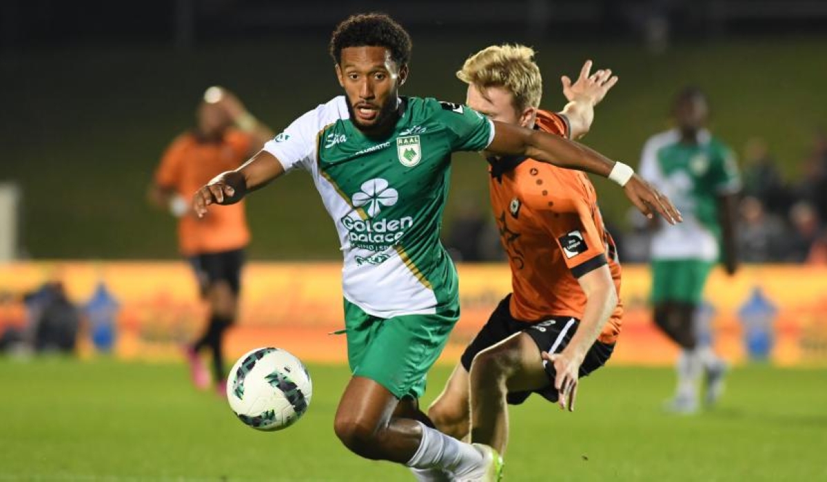 Central midfielder Samuel Gueulette played 70 minutes for promotion chasing Raal La Louviere who held Beveren to a goalless draw. Courtesy