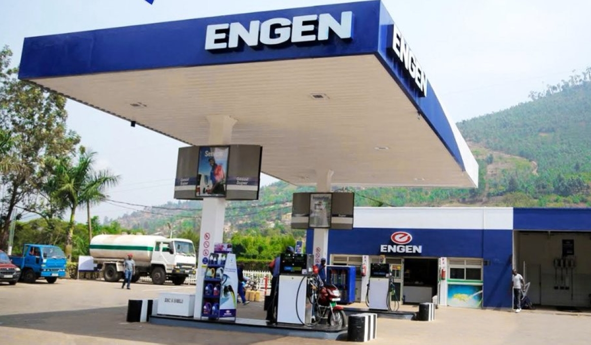 Engen Giticyinyoni petrol station is among three of petrol stations that have been closed in  City of Kigali effectevely on  January 13. File