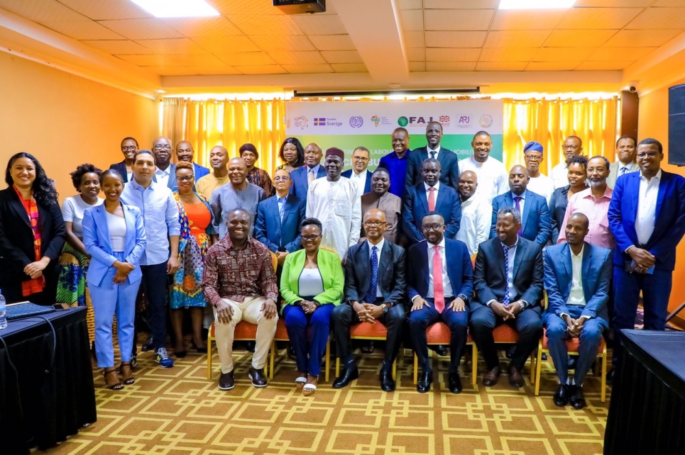 Participants during a capacity-building training for African media professionals in Kigali on Wednesday, January 14. Courtesy