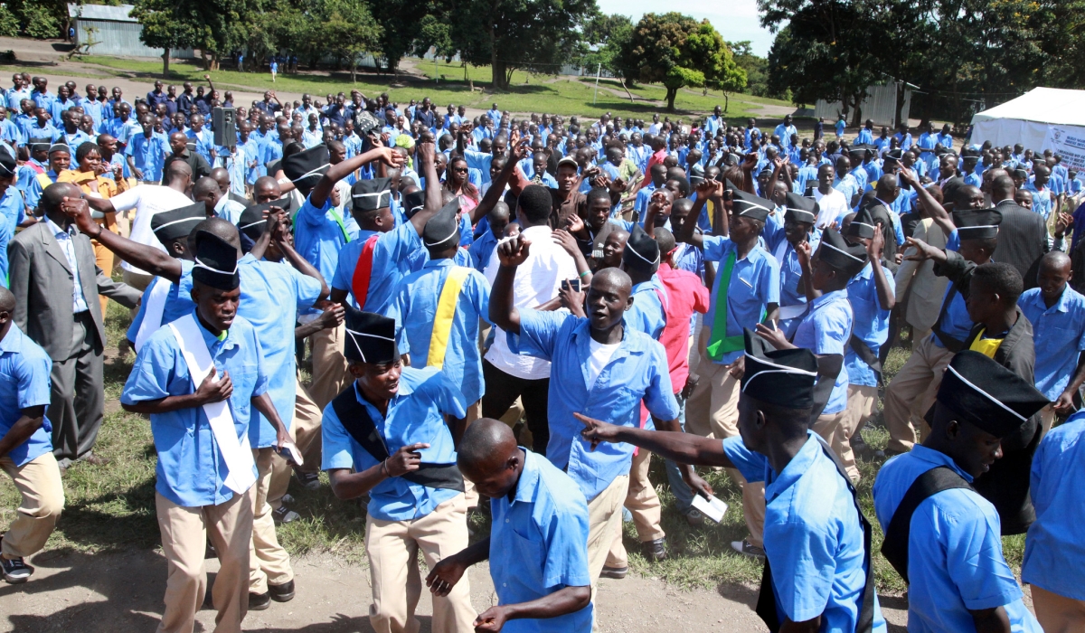 Graduates at Iwawa rehabilitation centre. The recidivism cases rose from 4,878 in 2022-2023 to 7,185 in 2023-2024, representing a 32.1 per cent increase.