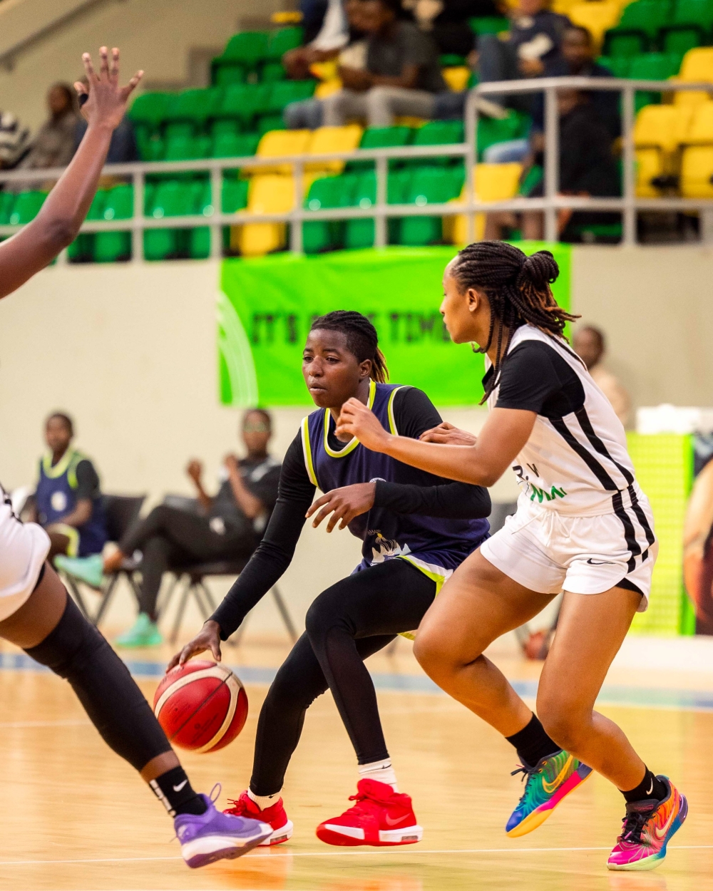 Nibishaka in action during a past game between Marie Reine Rwanda and APR last season-courtesy