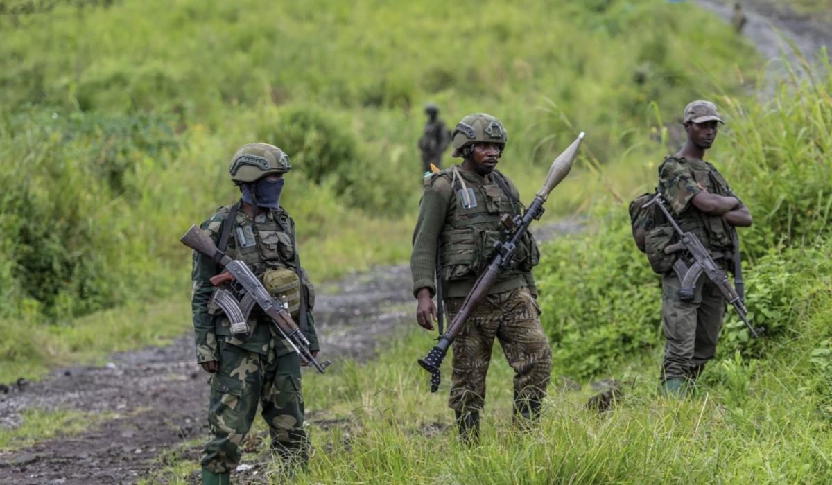 M23 rebels in eastern DR Congo. The rebels who captured the town of Masisi, the capital of Masisi territory, in North Kivu Province, on January 4, are fighting to protect persecuted communities from genocidal militia like FDLR.
