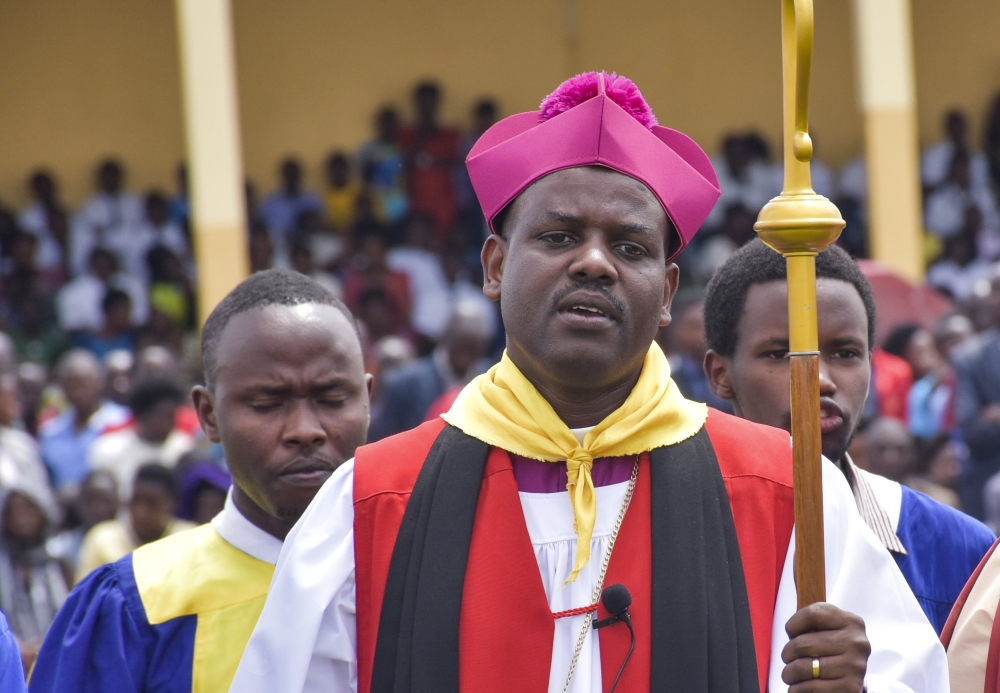 Bishop Samuel Mugisha Mugiraneza, who recently resigned as the Bishop of the Anglican Diocese of Shyira, is in detention at Remera RIB station in Kigali. File