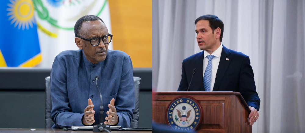 President Paul Kagame and US Secretary of State Marco Rubio discussed the crisis in DR Congo.