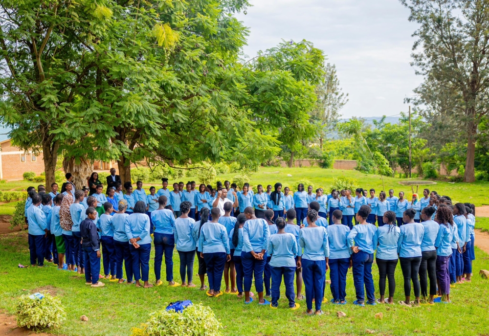 Some of the youths who are attending a rehabilitation course at Gitagata rehabilitation centre in Bugesera District. Courtesy