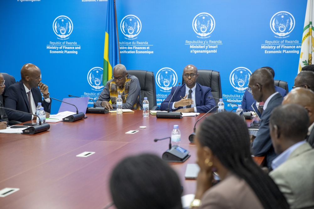 Rwanda plans to implement new tax reforms to expand the tax base, boost revenue, and streamline operations to achieve national development goals, said by the Minister of Finance and Economic Planning Murangwa Yusuf. Photo by Craish Bahizi