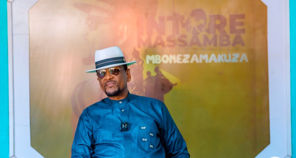 Rwanda&#039;s iconic musician Massamba Intore sheds light on his 12th album &#039;Mbonezamakuza&#039; during a press conference in Kigali on Wednesday, February 19-Photo by Inyarwanda