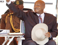 Museveni has promised to support Rwandau2019s bid to join the Commonwealth. (File photo)