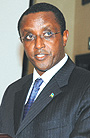 Senate president Dr. Vincent Biruta.