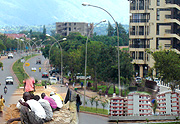 Kigali city is increasingly becoming a hub of various business activities.