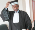 Benoit G. Gatete, the Vice President of Commercial High Court (Photo / E. Mutara)