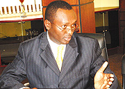 PSF secretary general Emmanuel Hategeka (File photo).