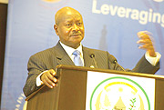 Museveni Yoweri Kaguta. (Photo/ G.Barya).