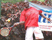 Rwandau2019s top seed Jean Claude Gasigwa. (File photo).