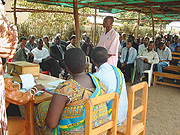 COMMENDED: Gacaca traditional law courts have been commended by the Ugandan Justice, Law and Order Sector (JLOS) for effectively handling the 1994 Genocide cases.(File photo)