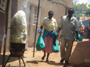 POLYTHENE BAG THREAT: Illegal crossborder trading in banned polythene material from Uganda has been uncovered.