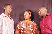 Willy Ndahiro (right) stars in Ikigeragezo Cyu Buzima (Courtesy photo)