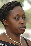 The Mayor of  Kigali City, Aisa Kirabo Kakira.