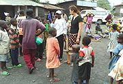 A market on the outskrits of Goma town. (Photo / G. Kagame).