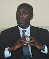 Labour Minister, Anastase Murekezi