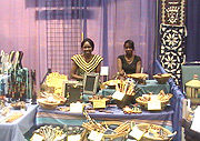 Entrepreneurs showcase their products at one of the International Handcrafted Gift and Textile Expou2019s in the USA.